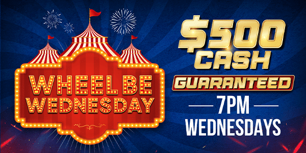 Win $500 Cash every Wednesday at The Prince Alfred Hotel