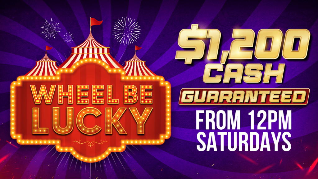 Win $1200 Cash every Saturday at The Prince Alfred Hotel