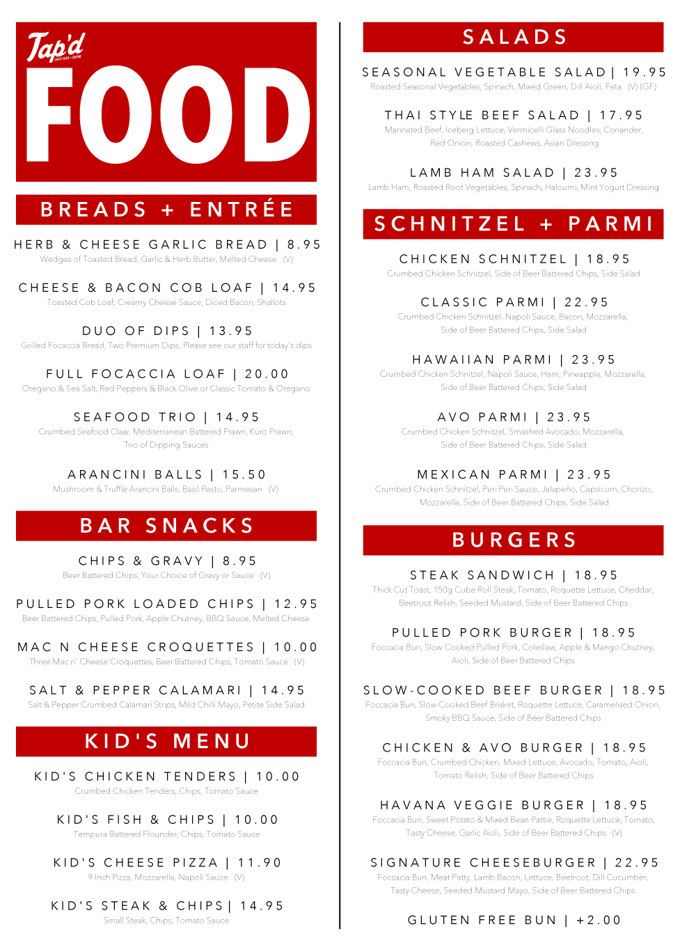 Prince Room Takeaway Menu Prince Room Takeaway Menu
