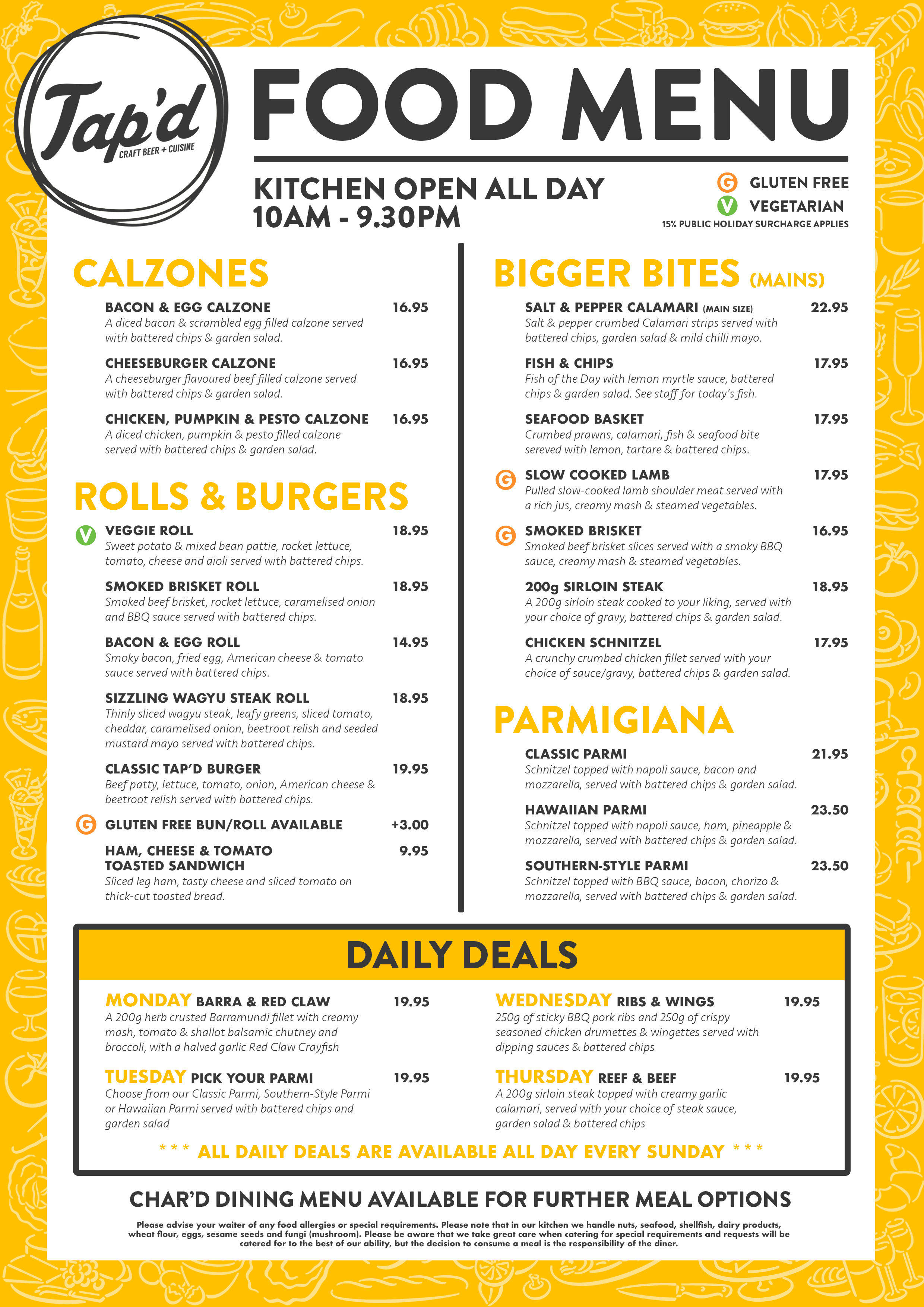 PA Hotel Ipswich Enjoy your craft beer with our delicious new menu