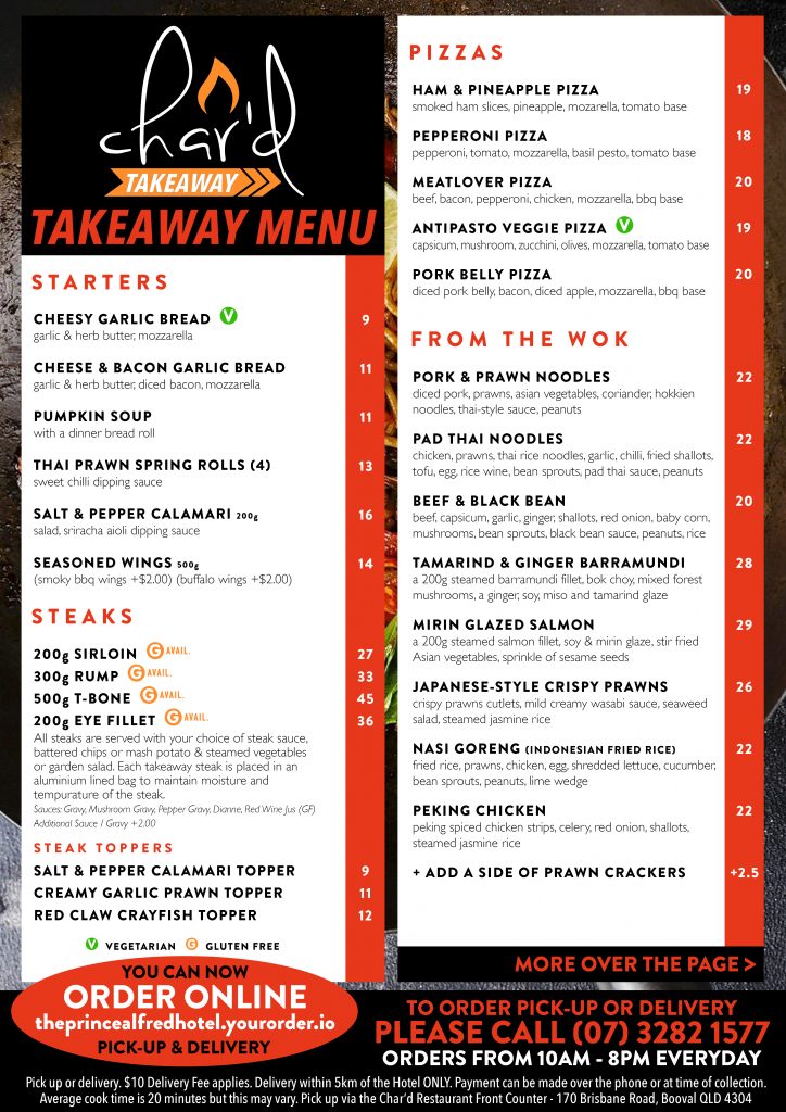 Char'd Express Menu P1 July 2 2021
