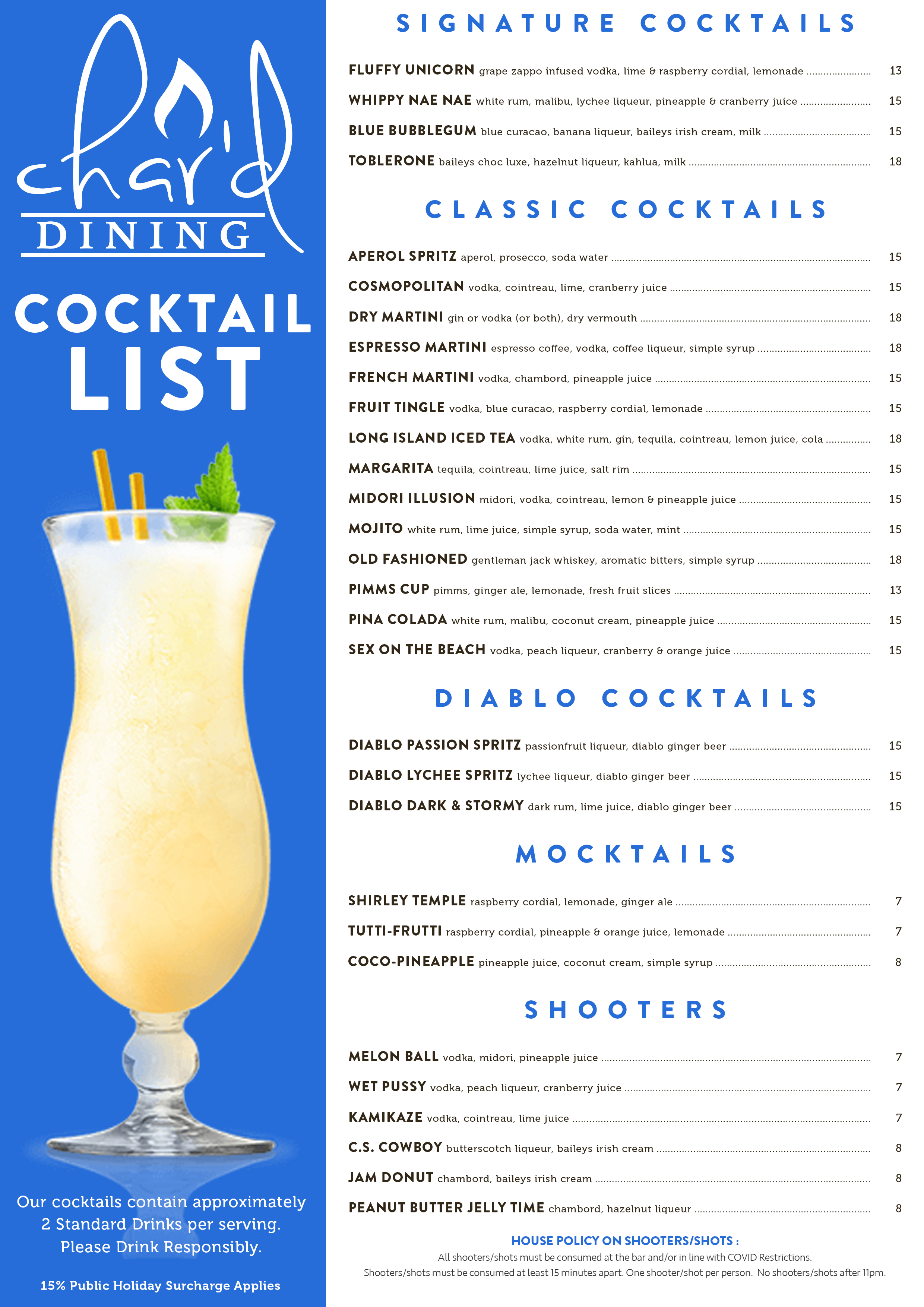 Cocktail List 2021 Copy