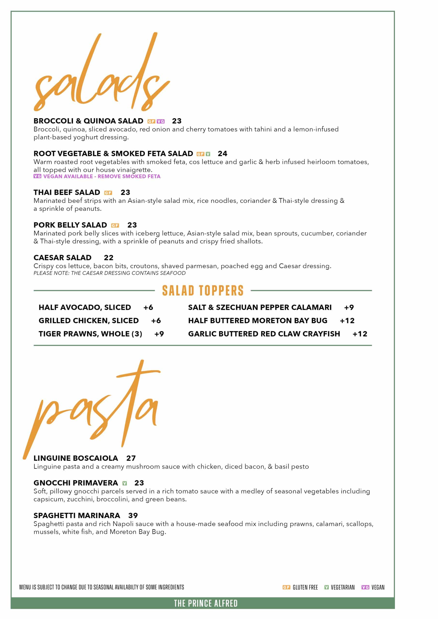 Char'd Menu Autumn 2025 P4