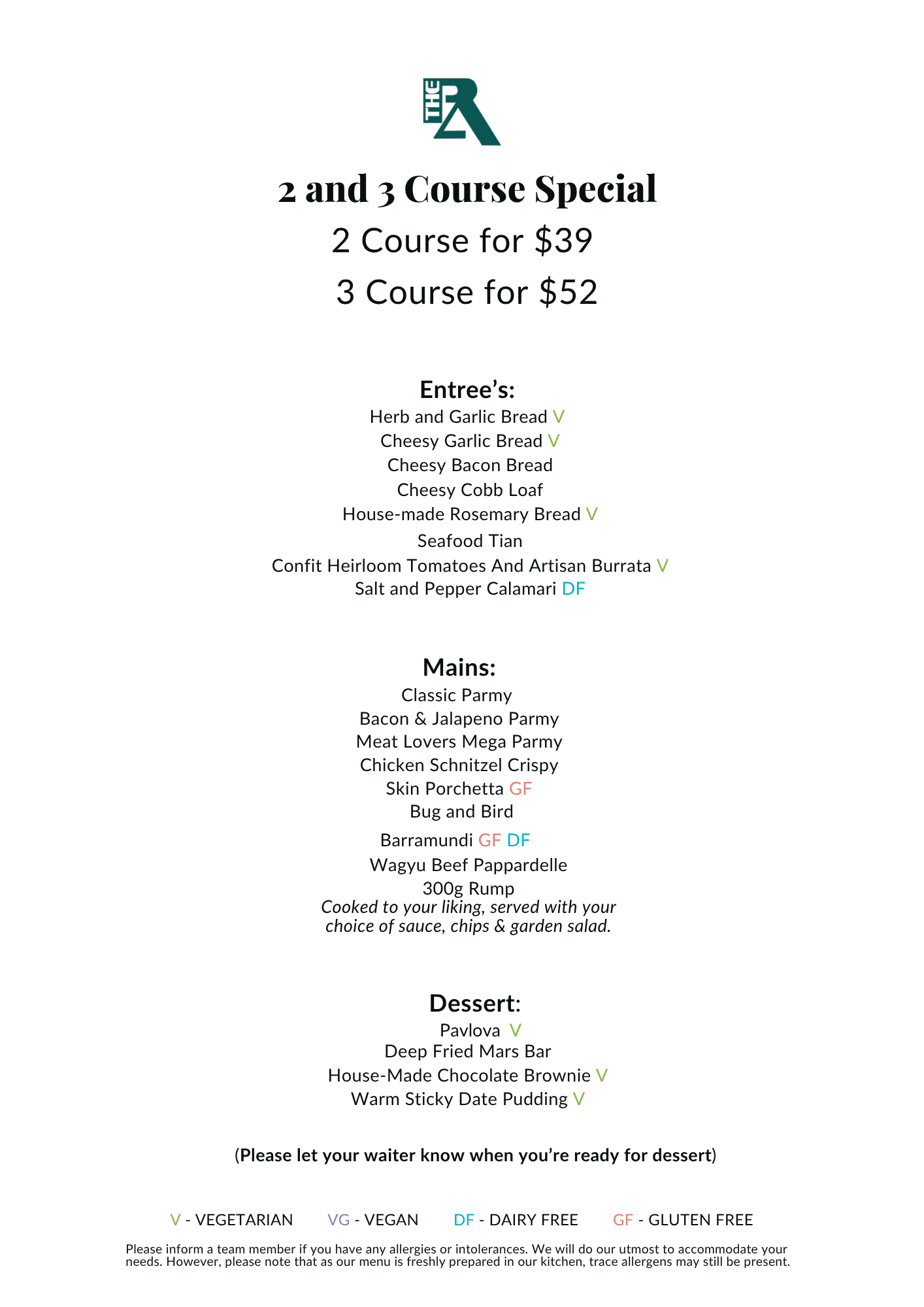 The Prince Alfred Hotel Menu Autumn 2026 (2)