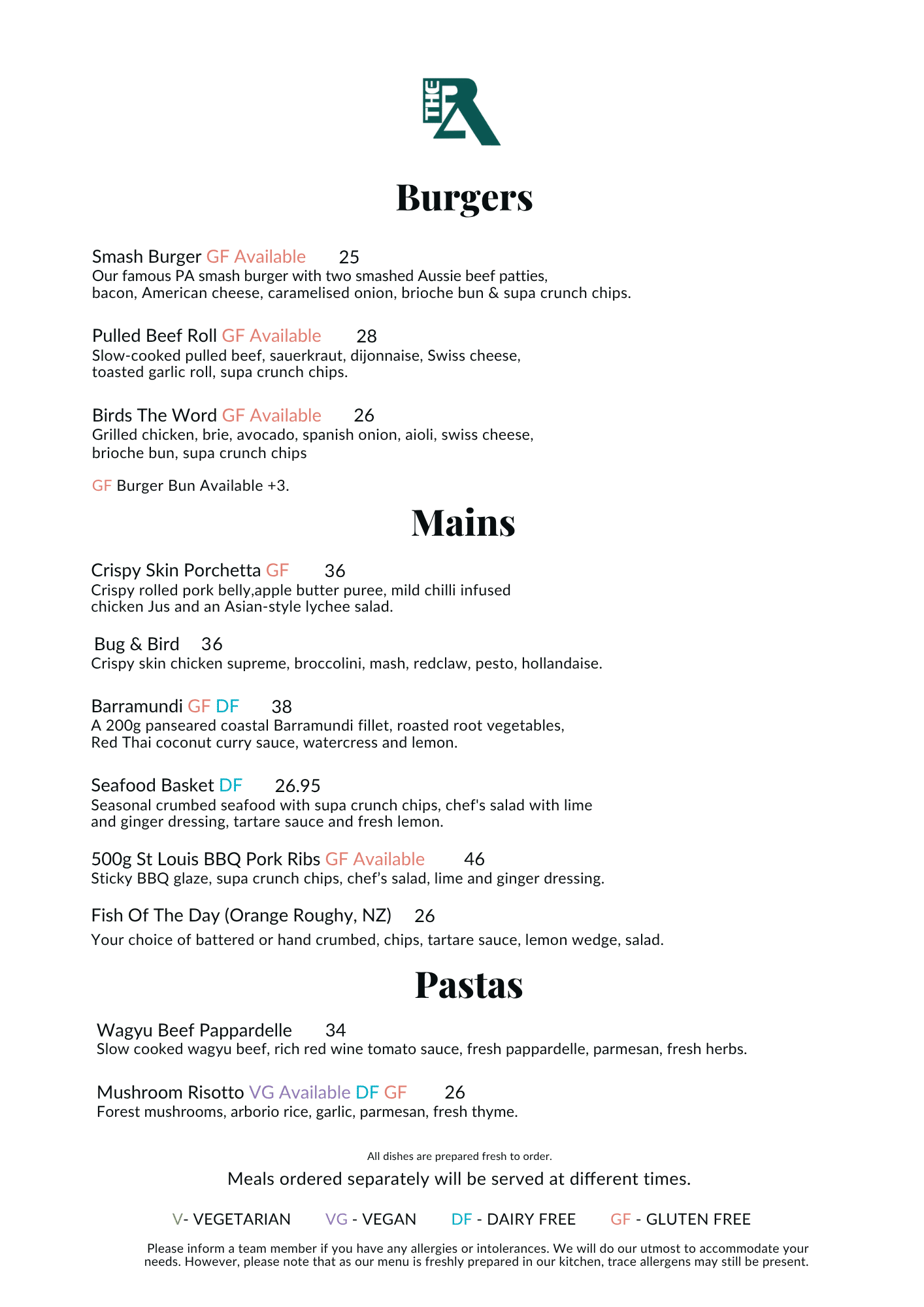 The Prince Alfred Hotel Menu Autumn 2026 (3)